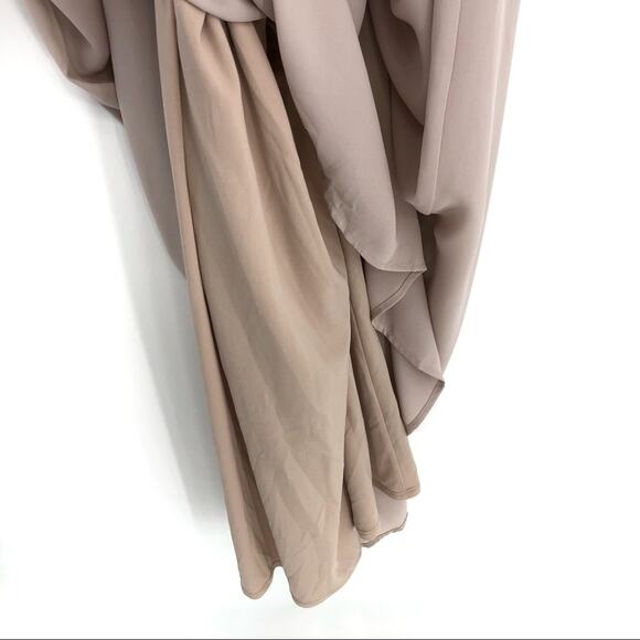 NWT SHOW ME YOUR MUMU Caitlin Ruffle Maxi Dress Show Me The Ring L - Picture 5 of 11